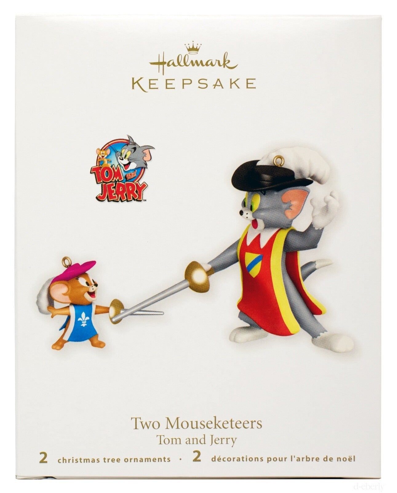 2011 Two Mousketeers Hallmark Ornament (Tom and Jerry) QXI2857