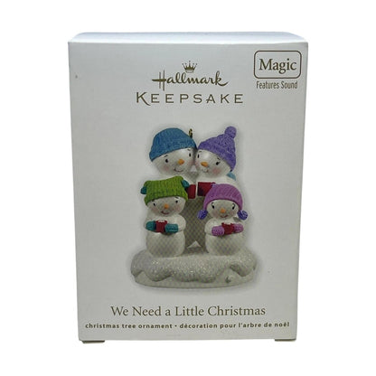2011 We Need a Little Christmas Hallmark Ornament (Snowman) QXG3237 Image2