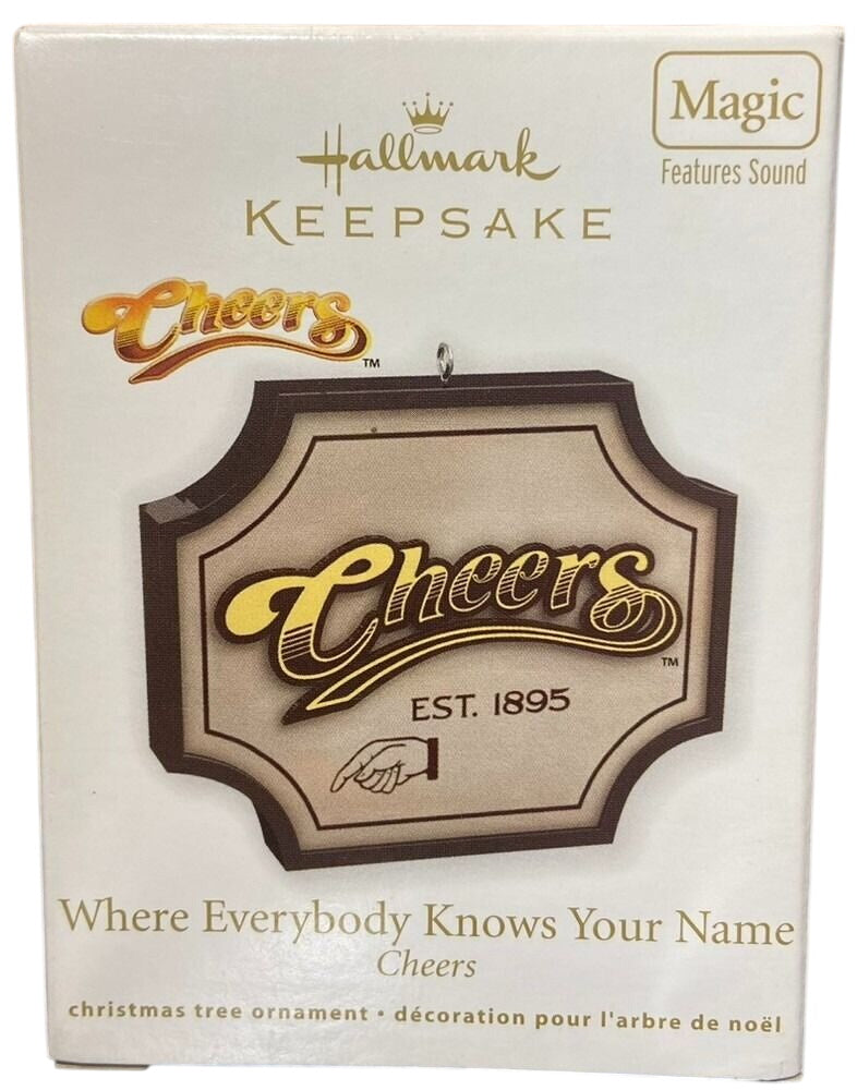 2011 Where Everybody Knows Your Name Hallmark Ornament (Cheers) QXI2347