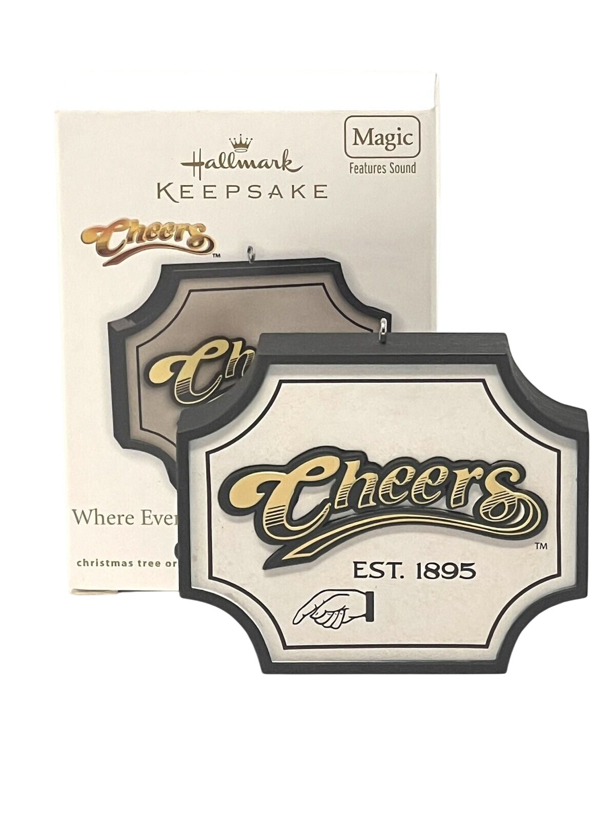 2011 Where Everybody Knows Your Name Hallmark Ornament (Cheers) QXI2347