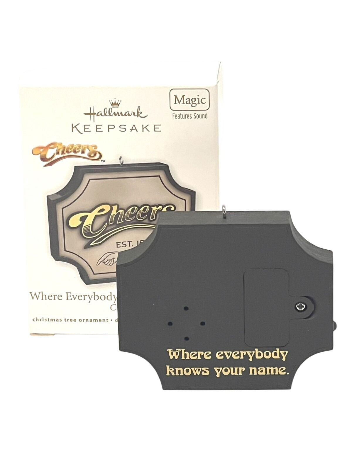 2011 Where Everybody Knows Your Name Hallmark Ornament (Cheers) QXI2347