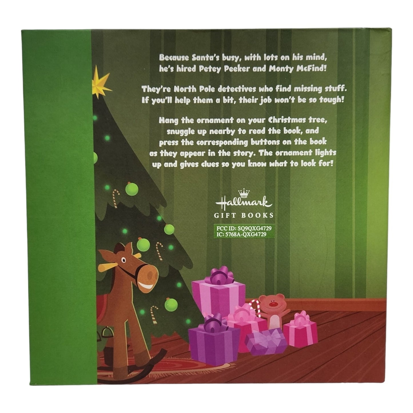 2011 Where's Santa's Stuff? Hallmark Ornament (Ornament and Book Set) QXG4729