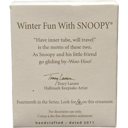 2011 Winter Fun With Snoopy Hallmark Ornament (Winter Fun with Snoopy) QXM9117