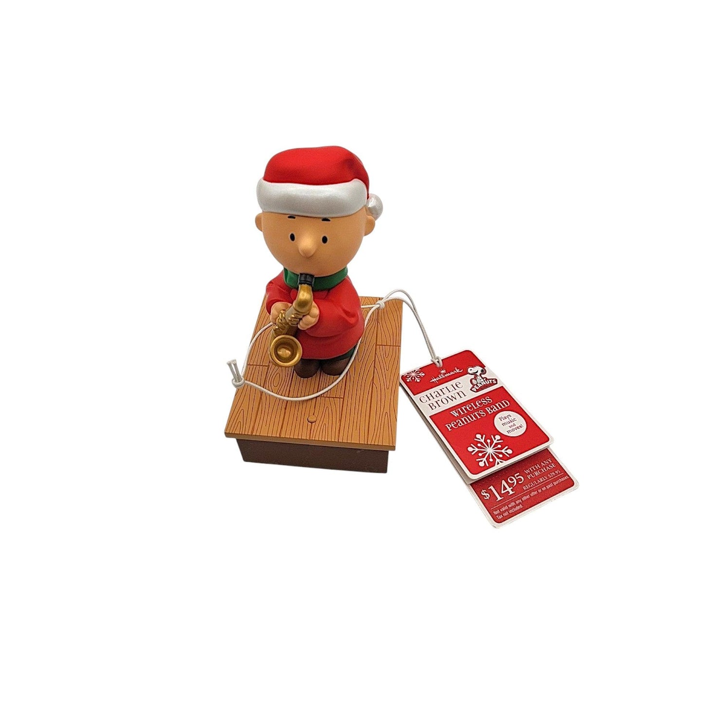 2011 Wireless Peanuts Band—Charlie Brown (Peanuts) Hallmark Ornament XKT1003 Image1