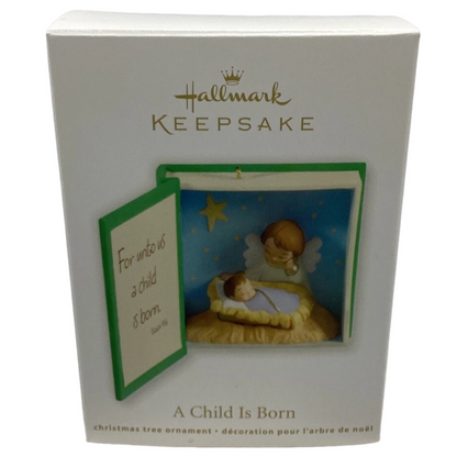 2012 A Child Is Born Hallmark Ornament (Angels) QXG4514