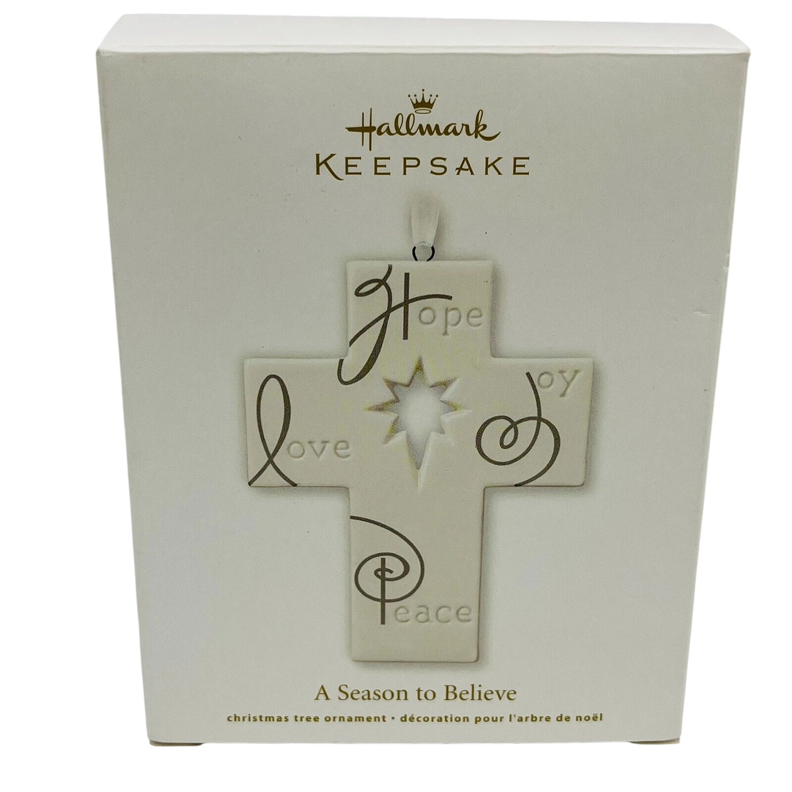 2012 A Season to Believe Hallmark Ornament (Cross) QXG4641