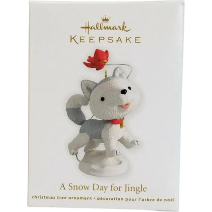 2012 A Snow Day for Jingle Hallmark Ornament (Jingle and Bell) QXG4484