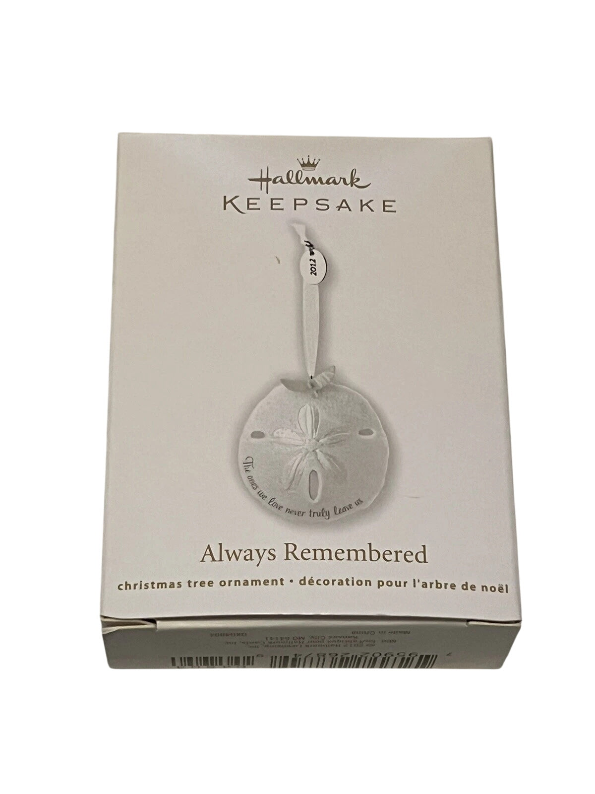2012 Always Remembered Hallmark Ornament (Always Remembered) QXG4804