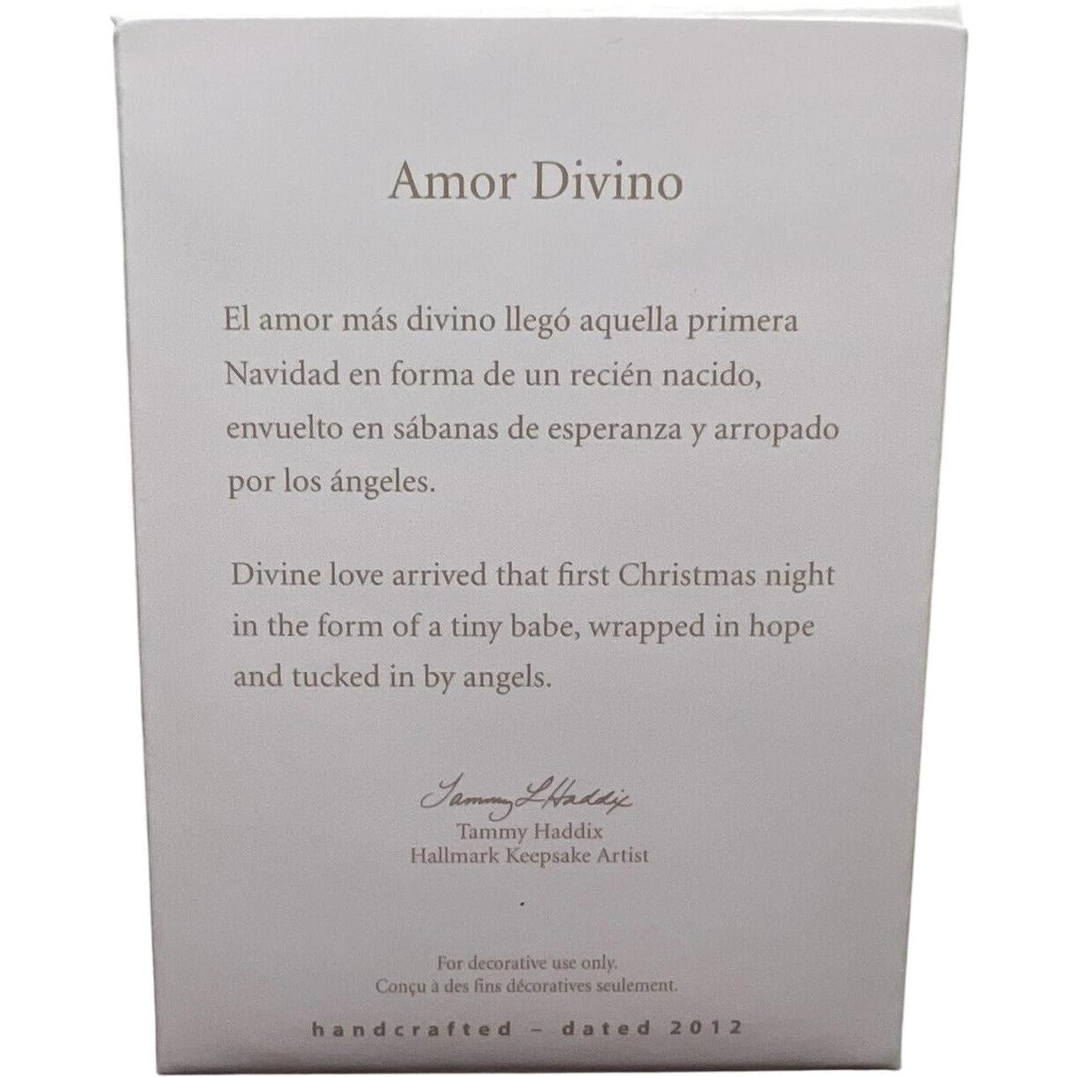 2012 Amor Divino Hallmark Ornament (Angels) QSM7774