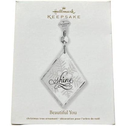 2012 Beautiful You Hallmark Ornament (Snowflake) QXG3524