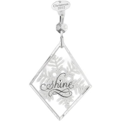 2012 Beautiful You Hallmark Ornament (Snowflake) QXG3524