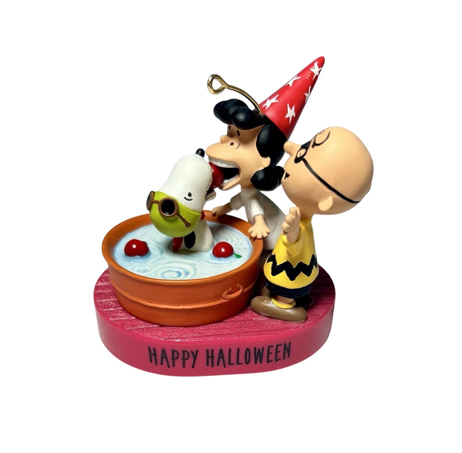 2012 Bobbing for Apples Hallmark Ornament (Peanuts) QFO5201