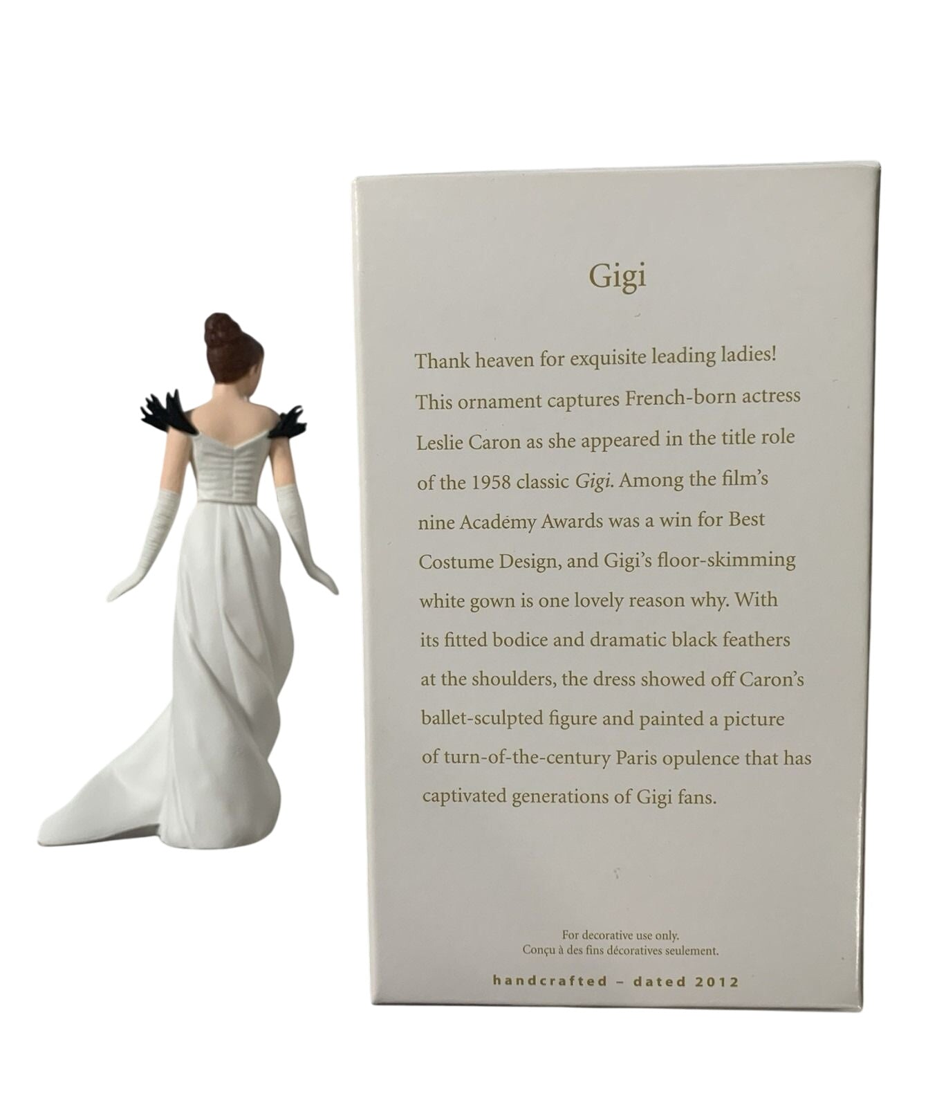 2012 Gigi Hallmark Ornament (Movie) QXI2964