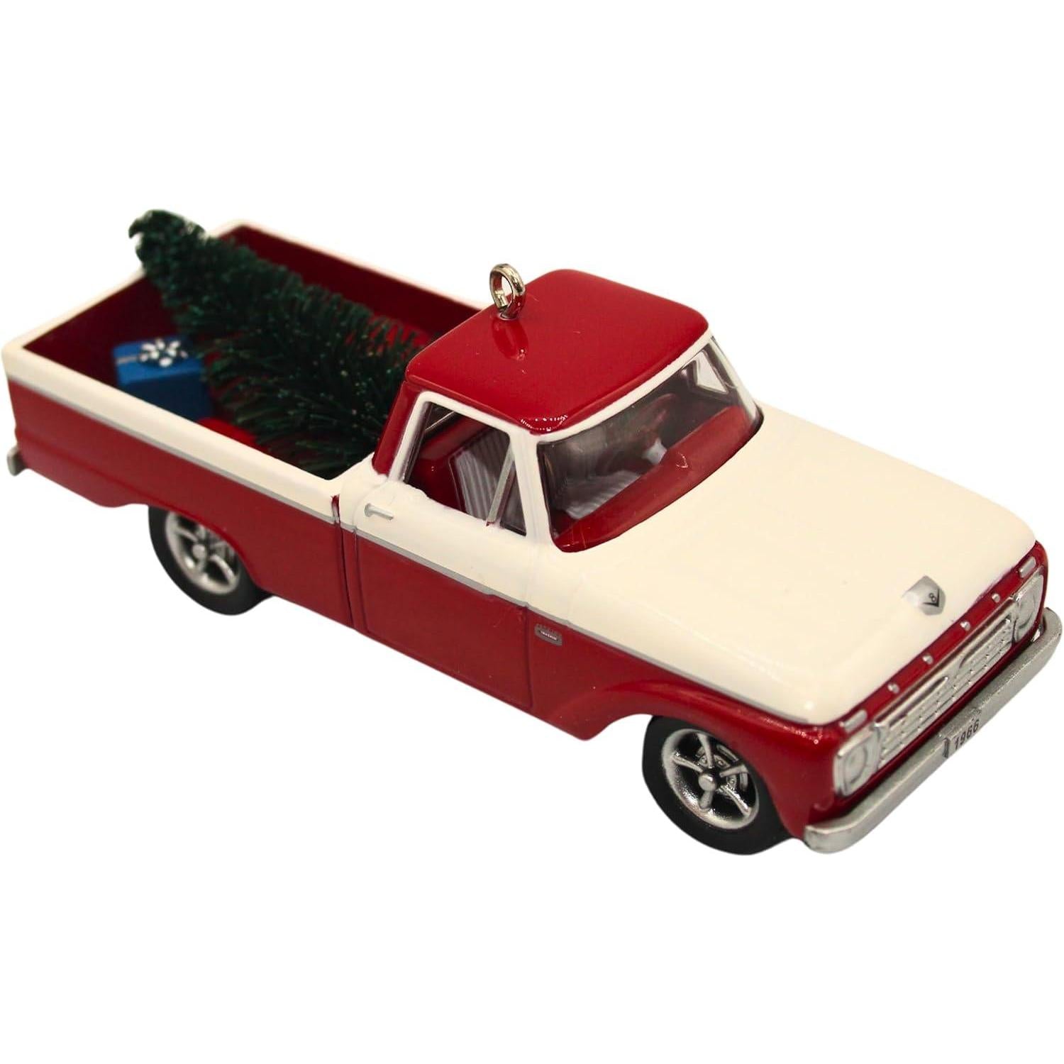 2012 Hallmark Ornament (1966) Ford F-100 Hallmark Ornament (All-American Trucks) QX8224
