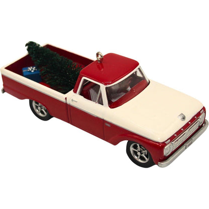 2012 Hallmark Ornament (1966) Ford F-100 Hallmark Ornament (All-American Trucks) QX8224