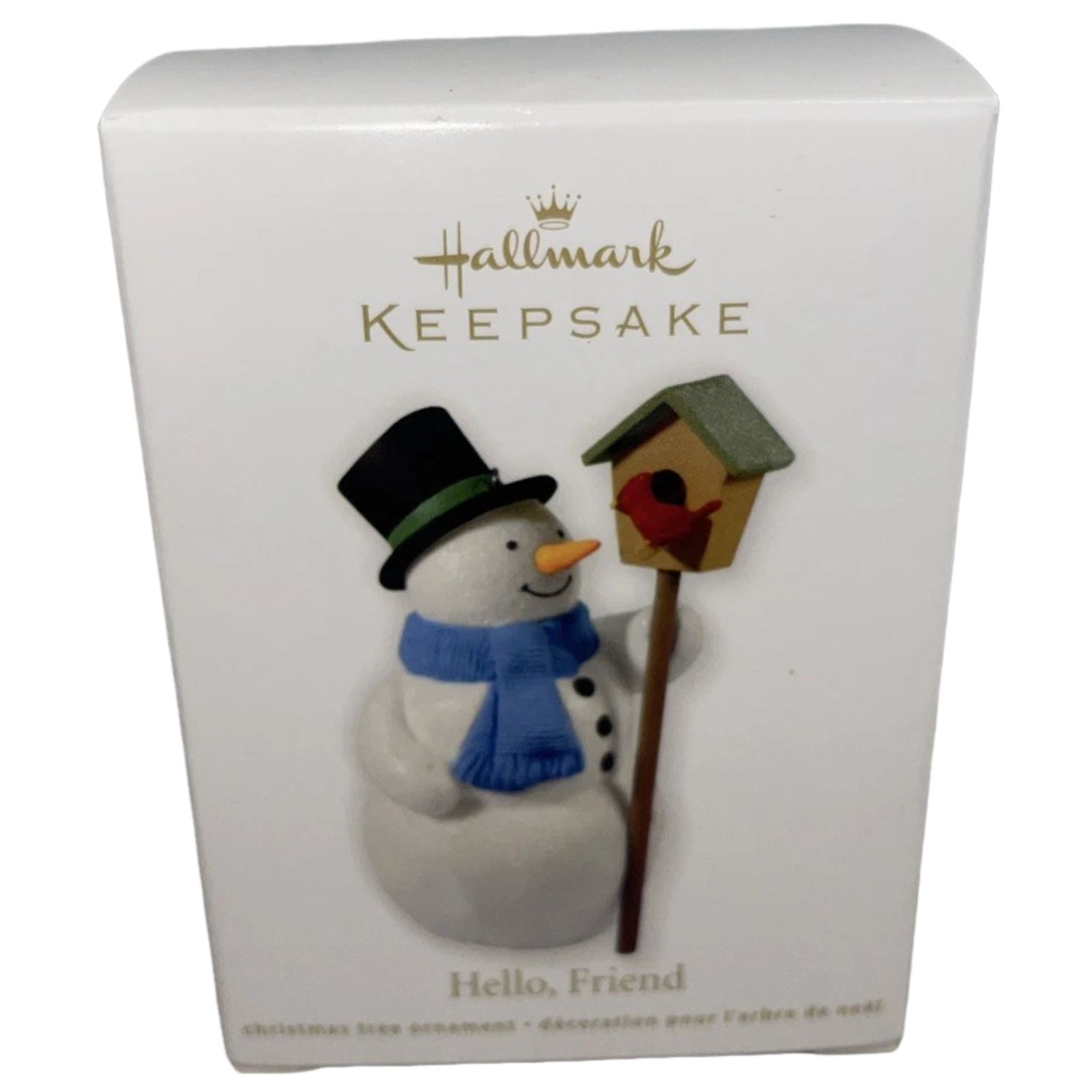 2012 Hello, Friend Hallmark Ornament (Snowmen) QXG4071