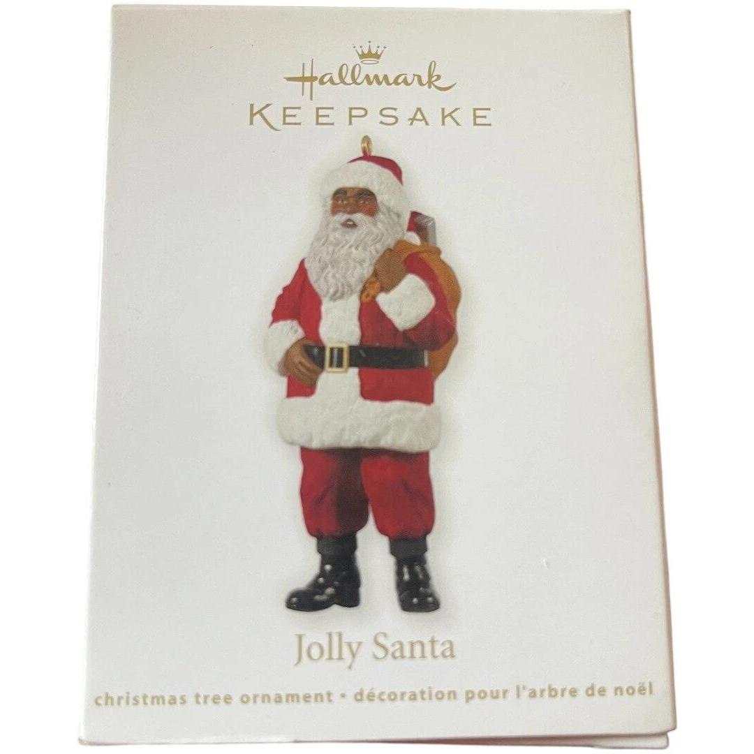 2012 Jolly Santa Hallmark Ornament (Santa Claus) QSM7754