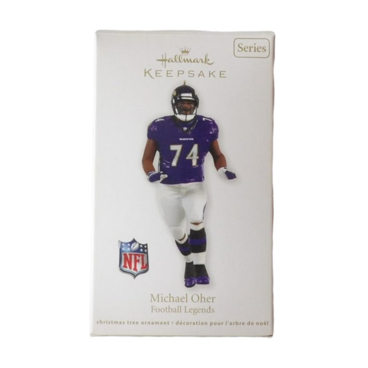 2012 Michael Oher Hallmark Ornament (Football Legends) QX8234