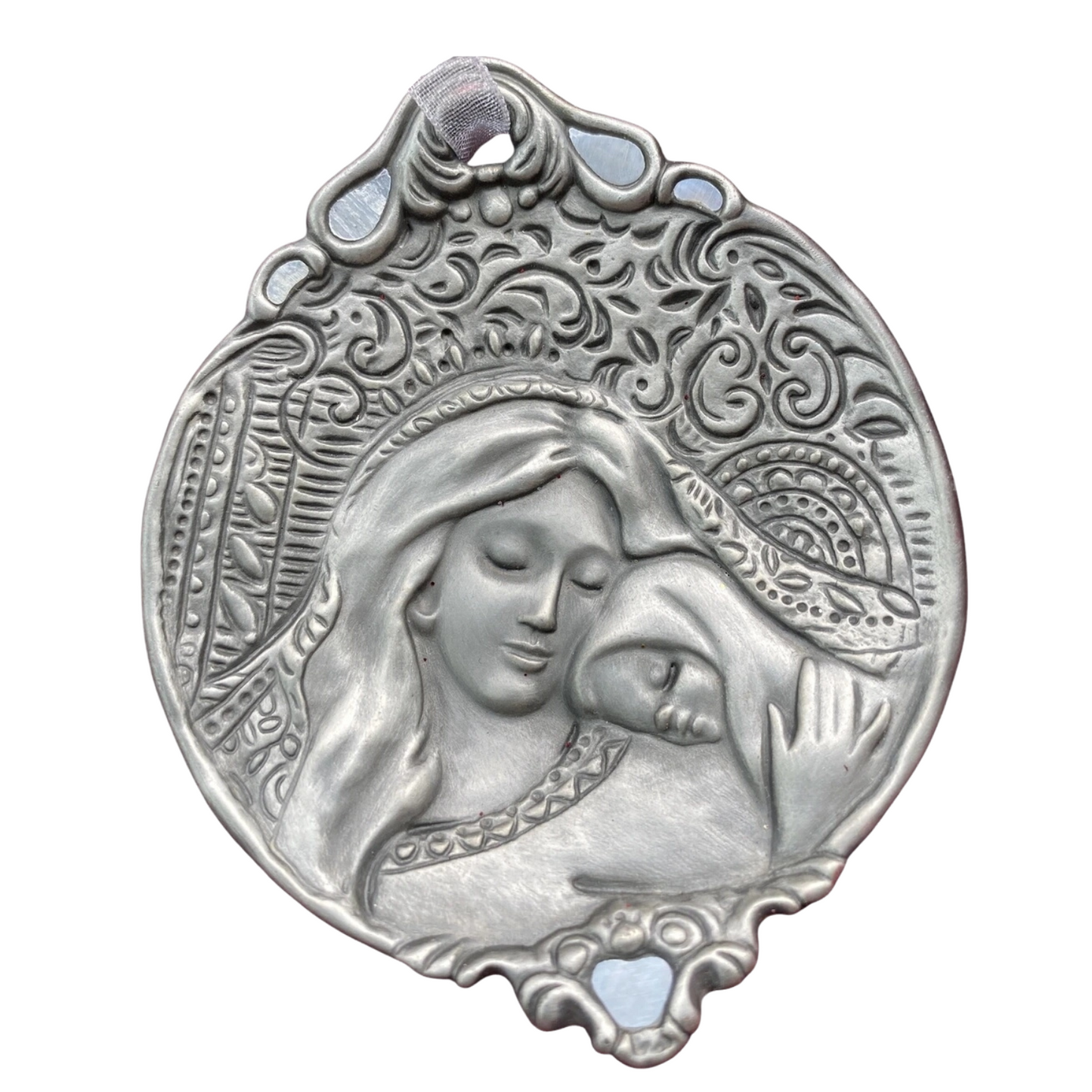 2012 Mother and Child Hallmark Ornament (Nativity) QXG3541