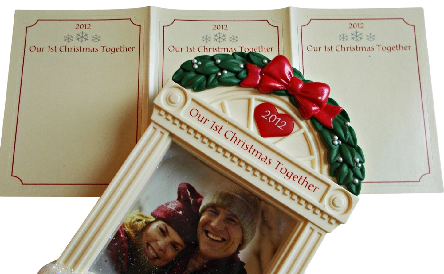 2012 Our First Christmas Together Hallmark Ornament (Photo Holder) QXG4524