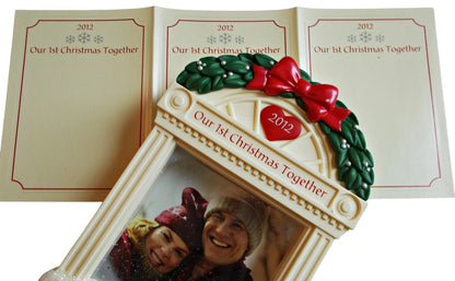 2012 Our First Christmas Together Hallmark Ornament (Photo Holder) QXG4524