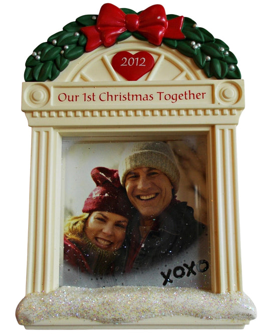 2012 Our First Christmas Together Hallmark Ornament (Photo Holder) QXG4524