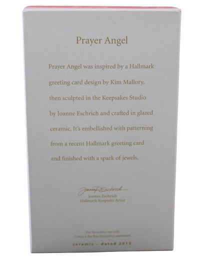 2012 Prayer Angel Hallmark Ornament (Angel) QXG4011