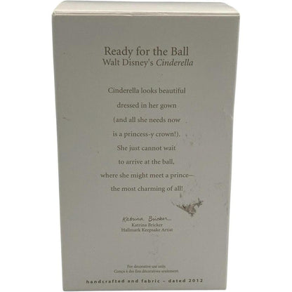 2012 Ready for the Ball Hallmark Ornament (Cinderella) QXD1631
