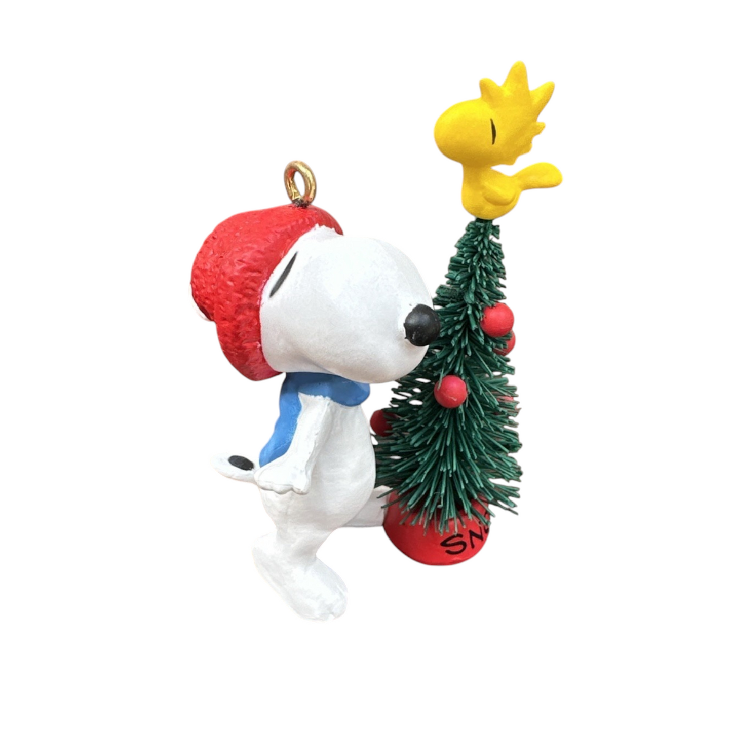 2012 Snoopy and Woodstock Decorate Tree Hallmark Ornament (Peanuts) XKT1051