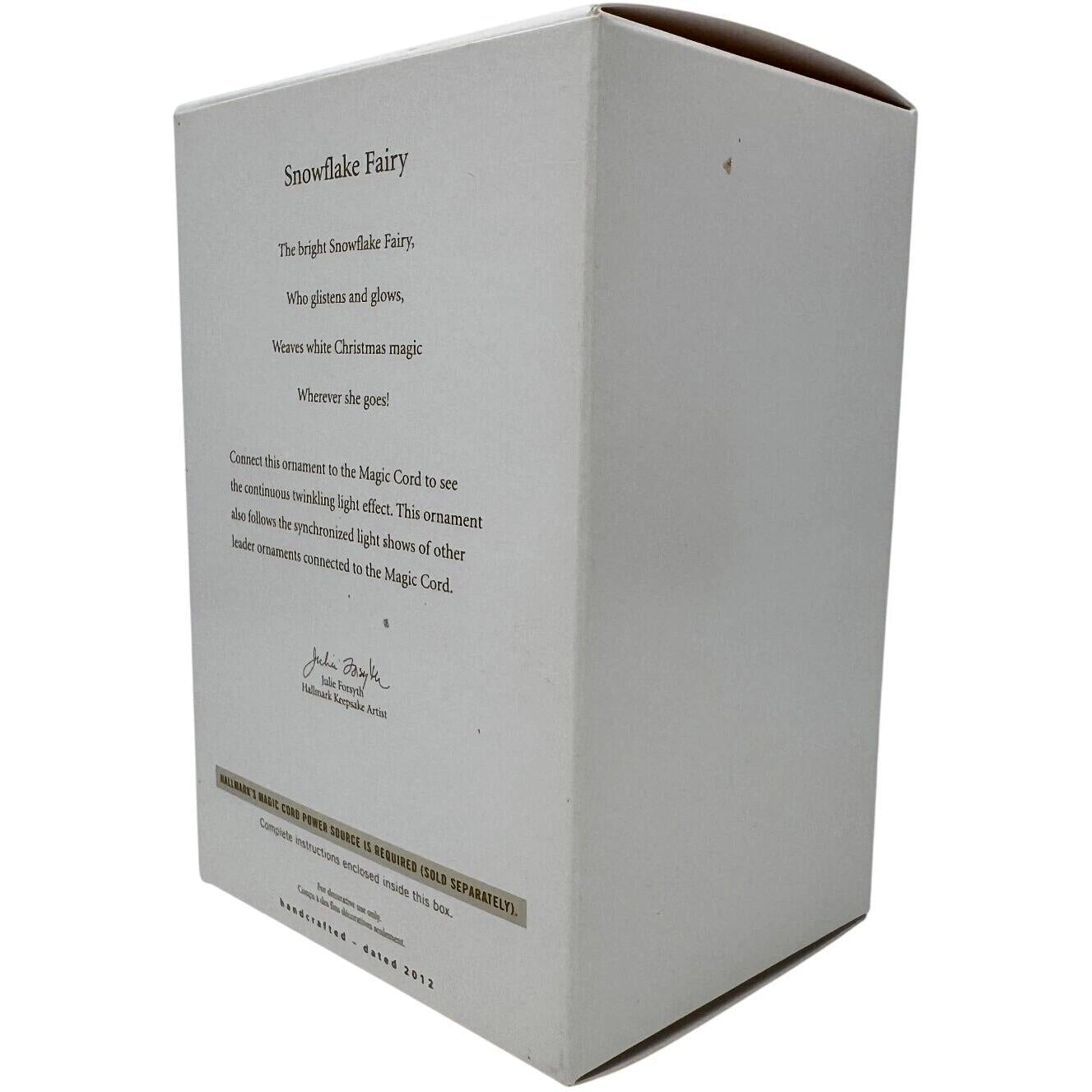 2012 Snowflake Fairy Hallmark Ornament (Snowflake Fairy) QXG4044