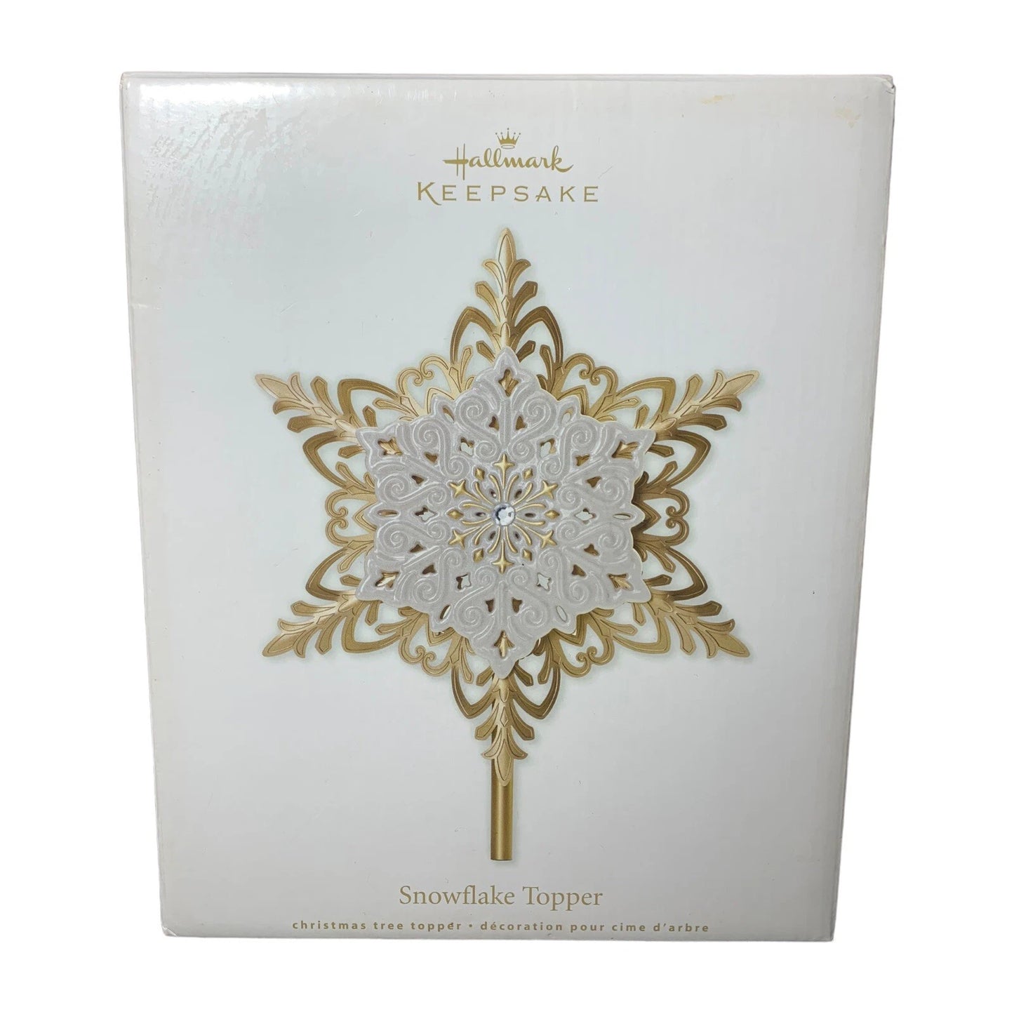 2012 Snowflake Topper Hallmark Ornament (Snowflake) QXG3571