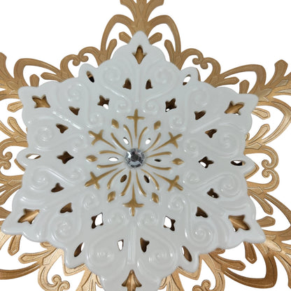 2012 Snowflake Topper Hallmark Ornament (Snowflake) QXG3571