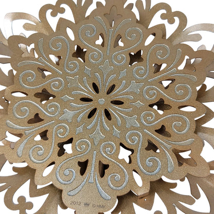 2012 Snowflake Topper Hallmark Ornament (Snowflake) QXG3571