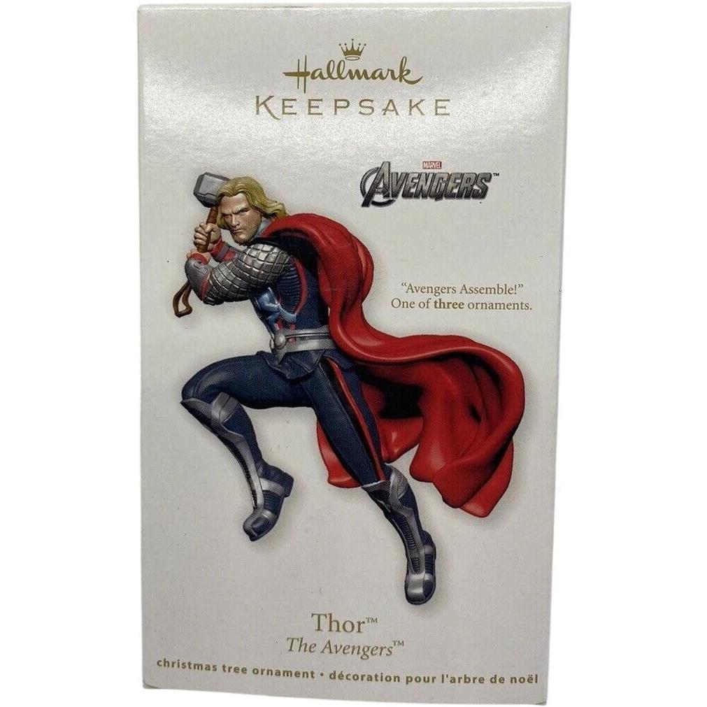 2012 Thor Avengers Hallmark Ornament (Super Heroes) QXI2604