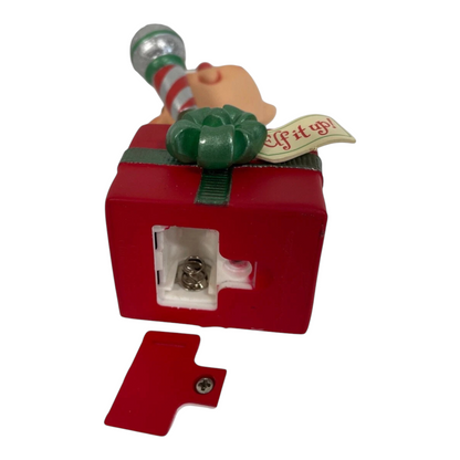 2012 Voice Chainging Elf Hallmark Ornament (Elf it Up) QXG4034