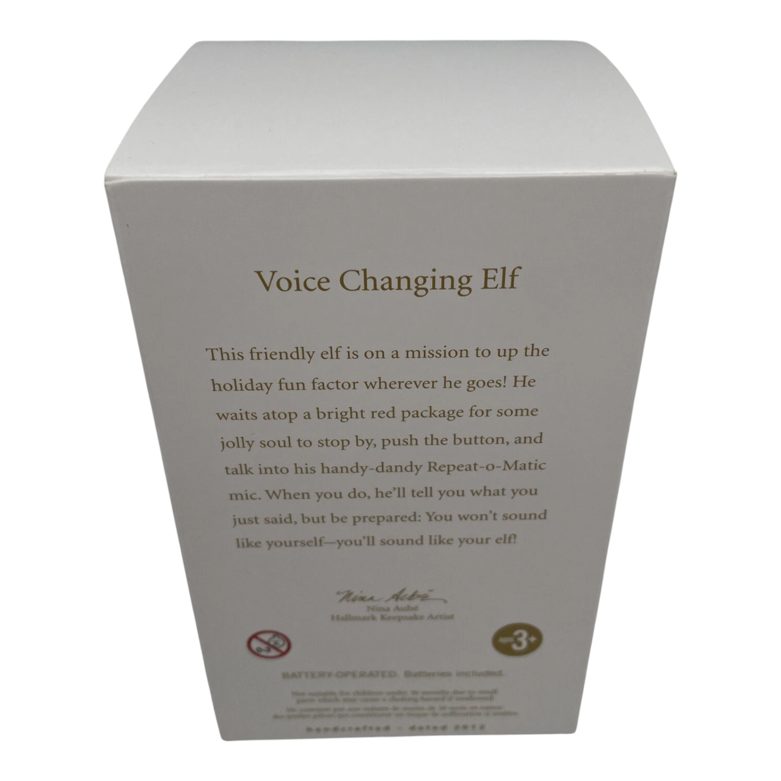 2012 Voice Chainging Elf Hallmark Ornament (Elf it Up) QXG4034
