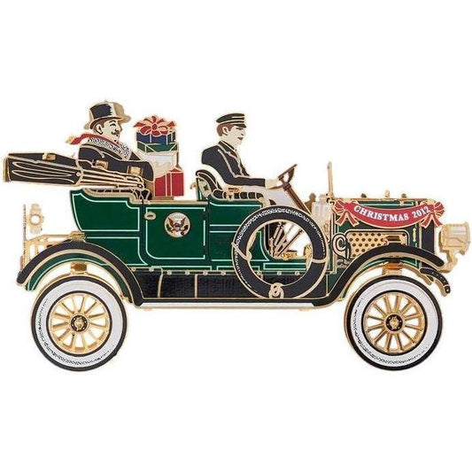 2012 White House Christmas Ornament Honors President Taft's Introduction of Automobiles