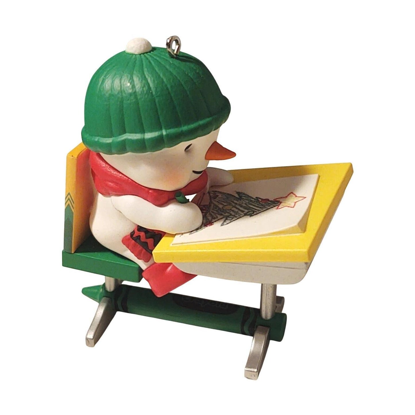 2012 A Colorful Christmas Picture Hallmark Ornament (Crayola) QXI2644 Image1
