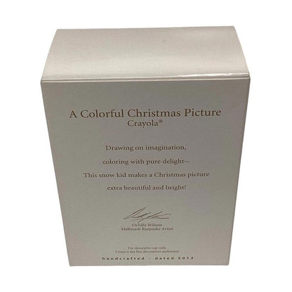 2012 A Colorful Christmas Picture Hallmark Ornament (Crayola) QXI2644 Image6