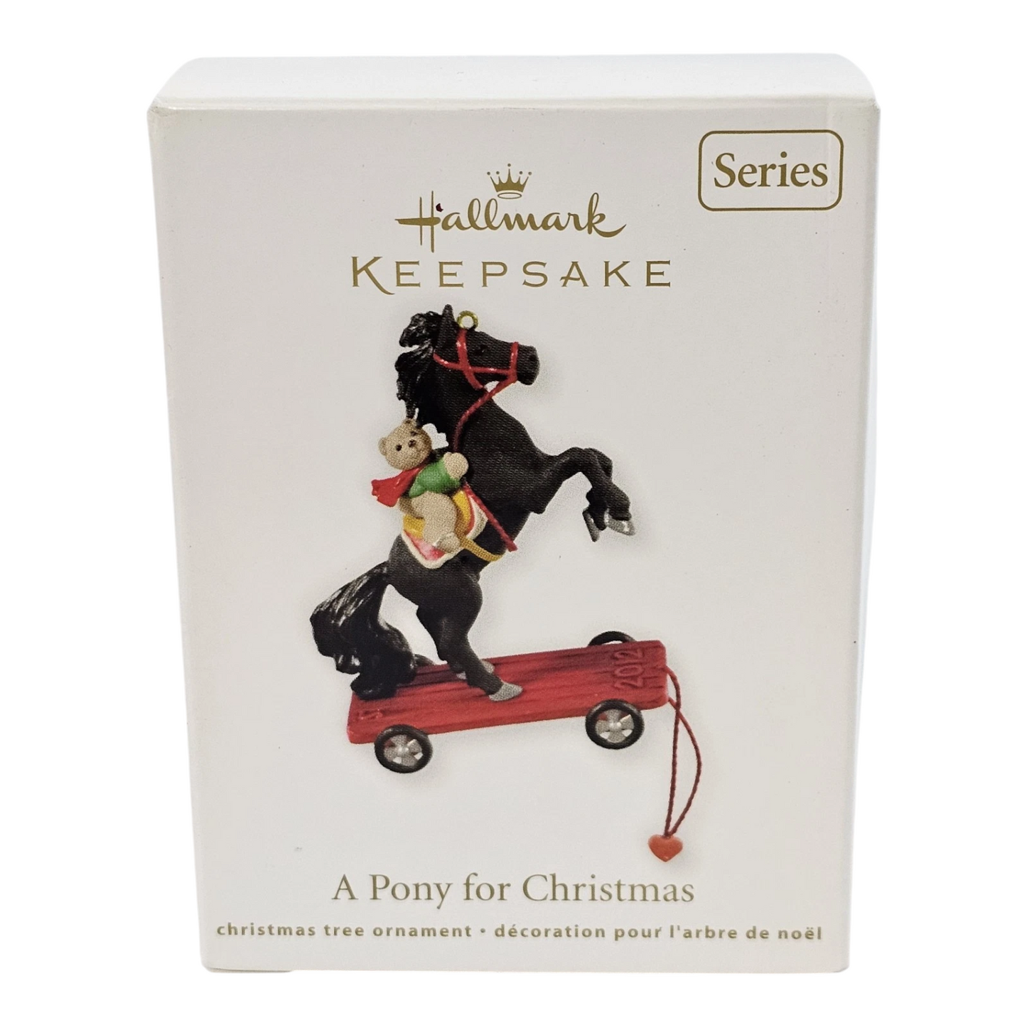 2012 A Pony for Christmas Hallmark Ornament (A Pony for Christmas) QX8094 Image2