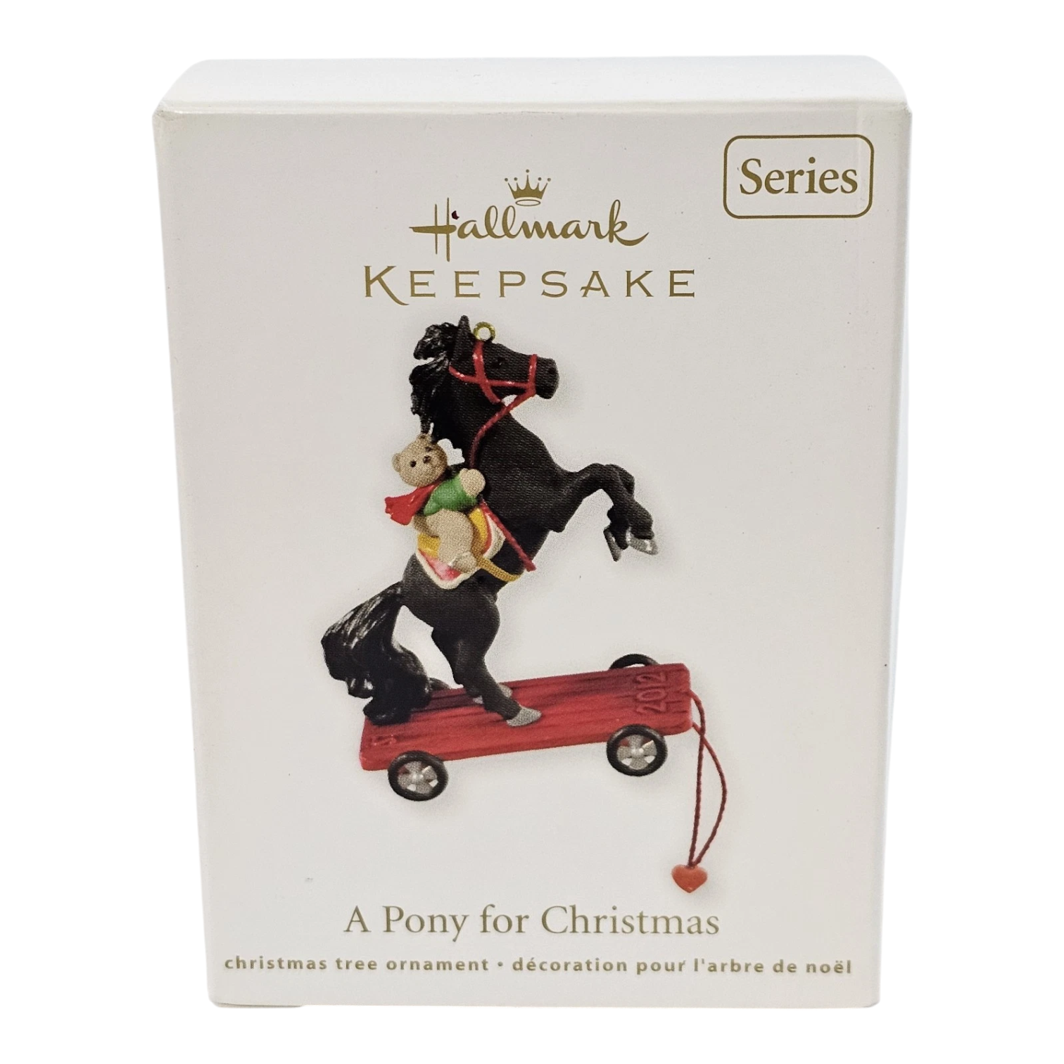 2012 A Pony for Christmas Hallmark Ornament (A Pony for Christmas) QX8094 Image2