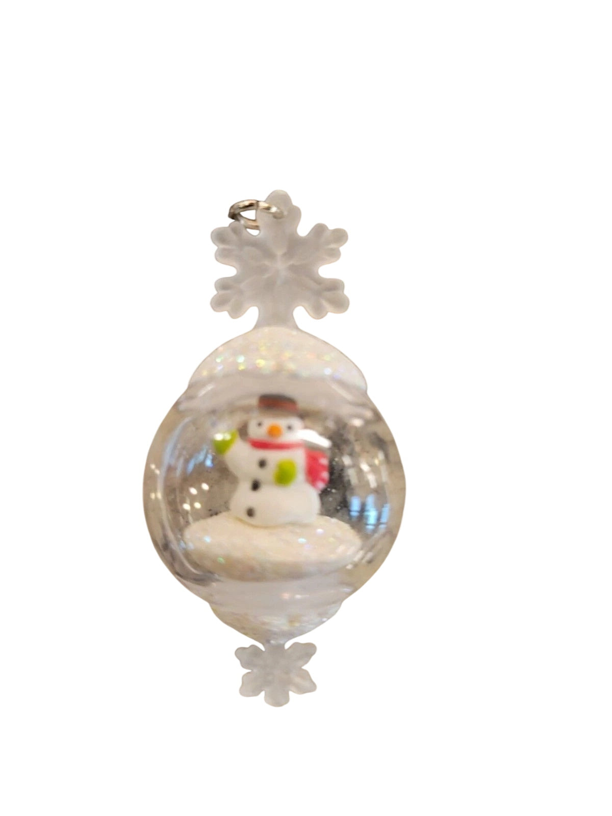 2012 A Snow Hello Hallmark Ornament (Snowmen) QXM9021 Image5
