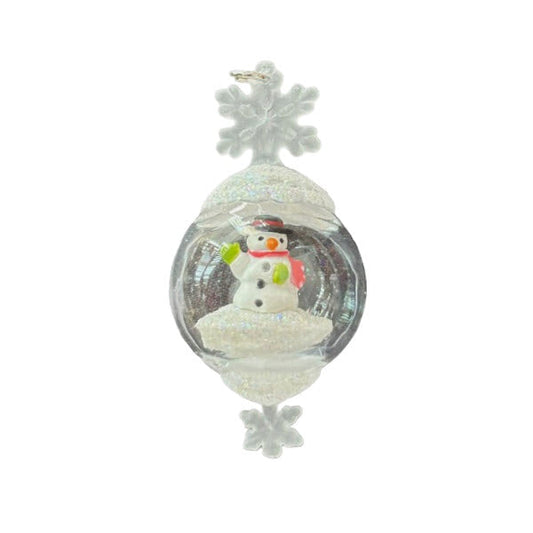 2012 A Snow Hello Hallmark Ornament (Snowmen) QXM9021