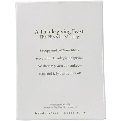 2012 A Thanksgiving Feast (Peanuts)
