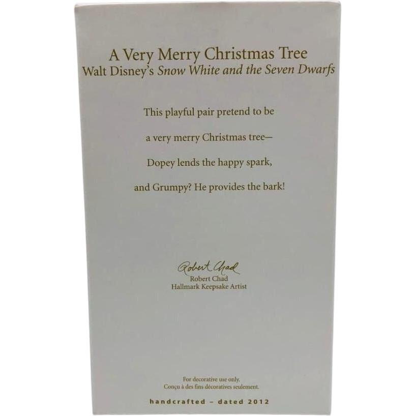 2012 A Very Merry Christmas Tree (Snow White and the Seven Dwarfs)