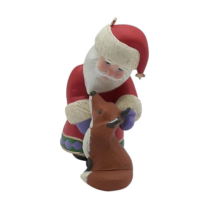 2012 A Visit From Santa Hallmark Ornament (Series #4) QX8064 Image3