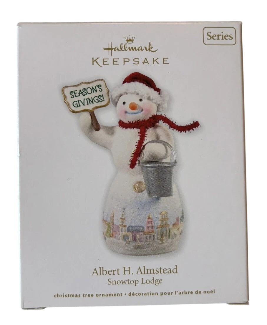 2012 Albert H. Almstead Hallmark Ornament (Snowtop Lodge) QX8124 Image2