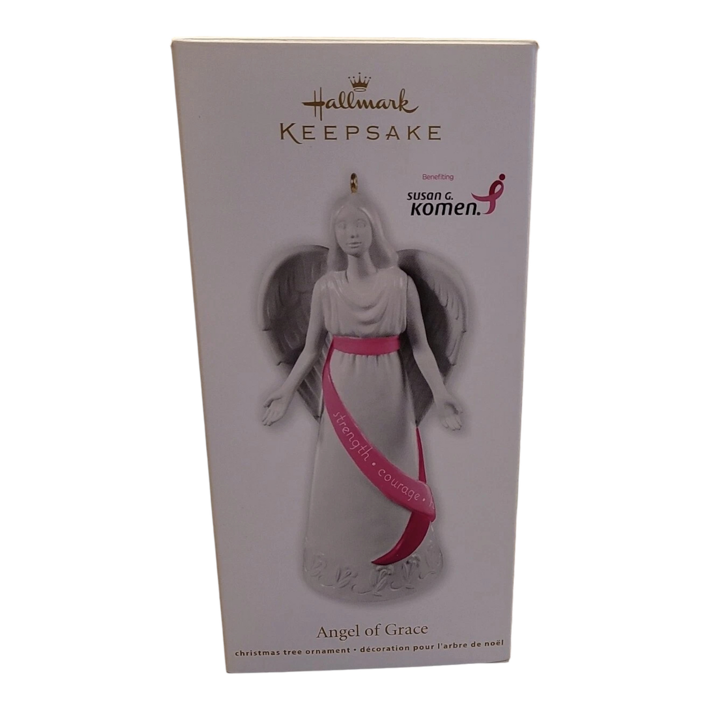 2012 Angel of Grace Hallmark Ornament (Susan G Komen) QXG4531