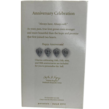 2012 Anniversary Celebration Hallmark Ornament (Bell) QXG4554