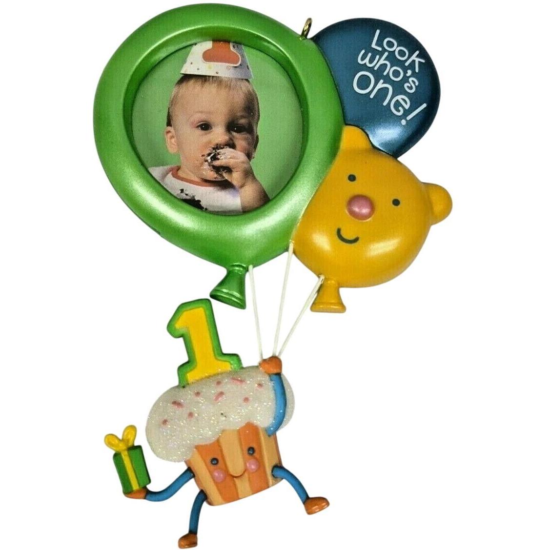 2012 Baby's 1st Birthday - Photo Holder Hallmark Ornament (Birthday) QXG4064